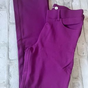 BETABRAND PURPLE STRAIGHT LEG PANTS SIZE SMALL